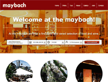 Tablet Screenshot of maybach111.de